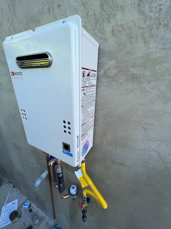 Tankless water heater installation for Remsen homes